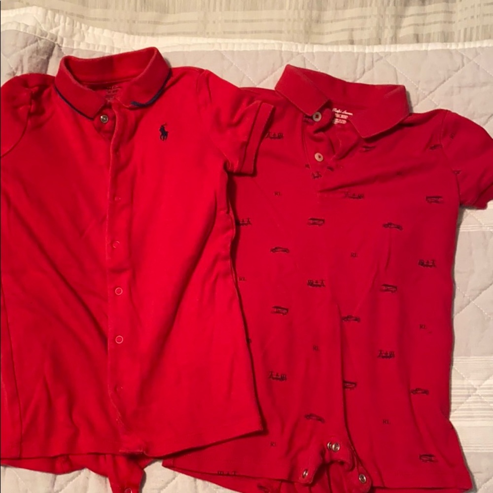 2 Ralph Lauren short rompers